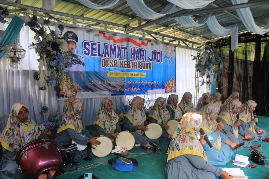 PERAYAAN HARI JADI DESA KERTA BUMI KE 27 TAHUN 